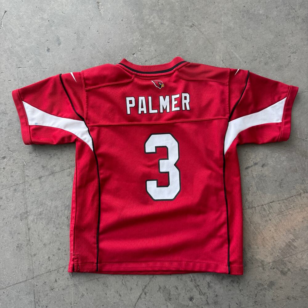Vintage Y2k Arizona Cardinals Carson Palmer Nfl Red Football Jersey Youth Large